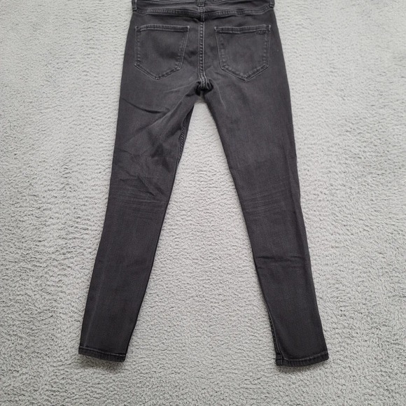 Hollister Jeans Womens 3S Black Leggings Mid Rise Casual Pockets City Hipster - Picture 3 of 11